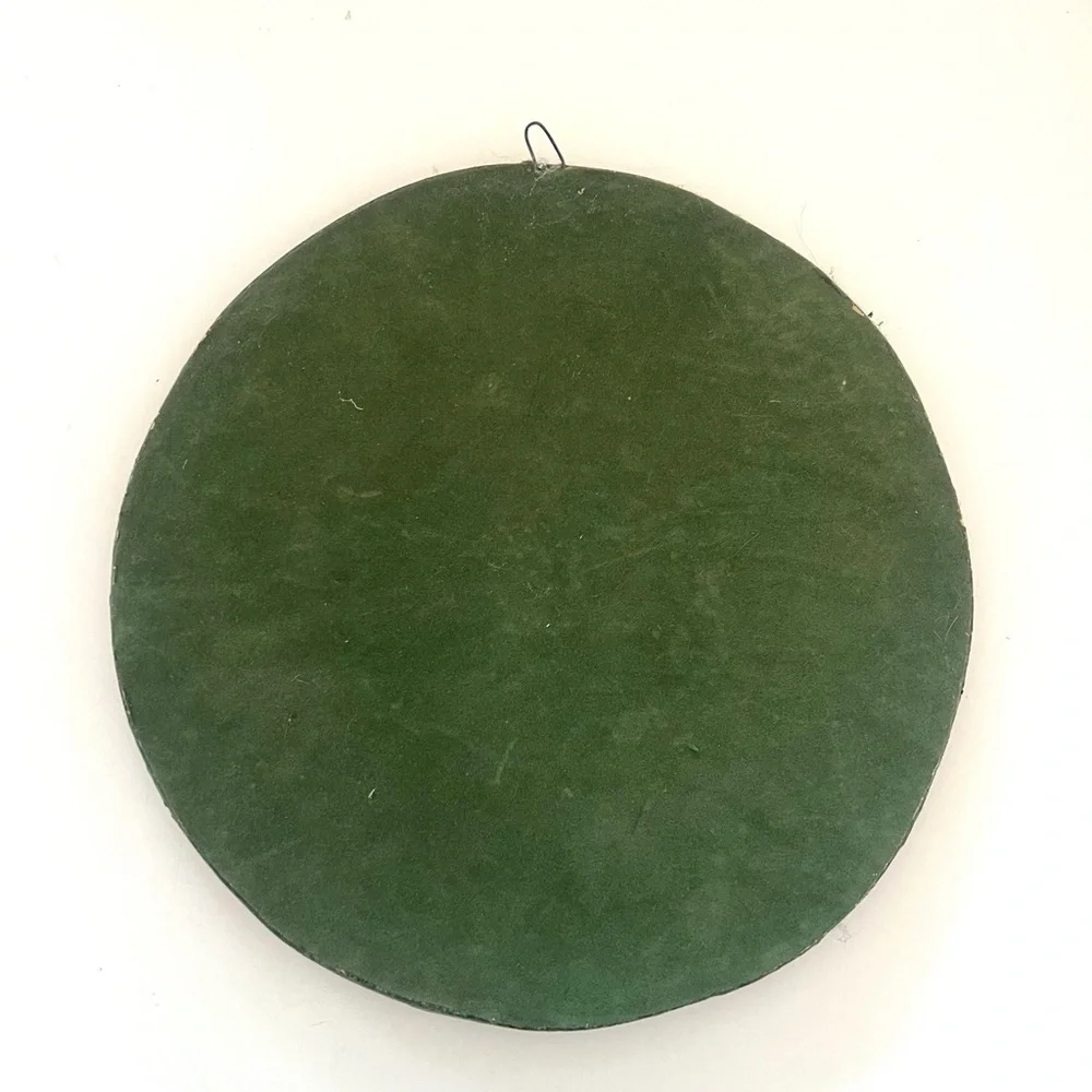 Aztec Sun Calender Intricate Green and Gold Wall Decor